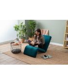 Divano letto Nami 1 posto verde petrolio - L. 55 cm x P 50 cm x P. 35 cm