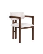 Sedia toscana bianco scuro - l. 54 cm x H. 76 cm x P. 54 cm