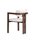 Sedia toscana bianco scuro - l. 54 cm x H. 76 cm x P. 54 cm