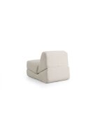 Ausziehbares Origami-Einzelschlafsofa weiß - L. 70 cm x L. 100 cm x H. 70 cm