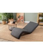 Dunkelgraues 1-Sitzer-Schlafsofa Nami — B. 55 cm x T 50 cm x T. 35 cm
