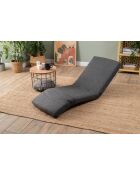 Dunkelgraues 1-Sitzer-Schlafsofa Nami — B. 55 cm x T 50 cm x T. 35 cm