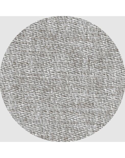 Letto a 2 posti con poggiatesta in lino grigio BLG2 - 160x180x26cm