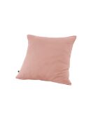 Federa in garza di cotone tinta unita rosa Gaïa