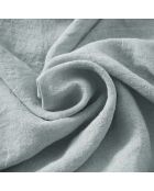 Nappe rectangle lin lavé Soline bleu