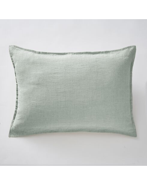 Federa Soline in lino lavato blu chiaro