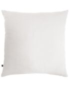Taie d'oreiller gaze de coton unie Gaïa blanc