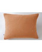 Federa in garza di cotone Gaïa Chic arancione chiaro