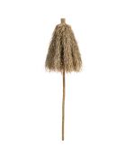 Set nr. 6:1 bar + 1 parasol + 2 lichte houten krukken - 121x52x109 cm