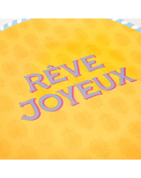 Assiette Luohu Rêve Joyeux multicolore - 27 x 27 cm