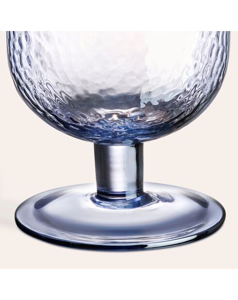Verre bleu - 385 ml