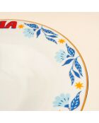 Assiette Vita Mia bleue - 30 cm