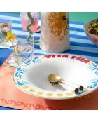 Assiette Vita Mia bleue - 30 cm
