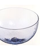 Verre à martini bleu - 330 ml