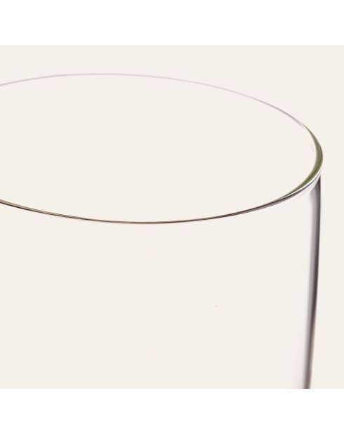 Verre à vin à pied transparent - 420 ml