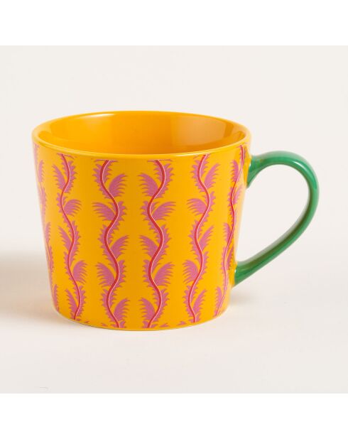 Tasse en porcelaine jaune - 360 ml