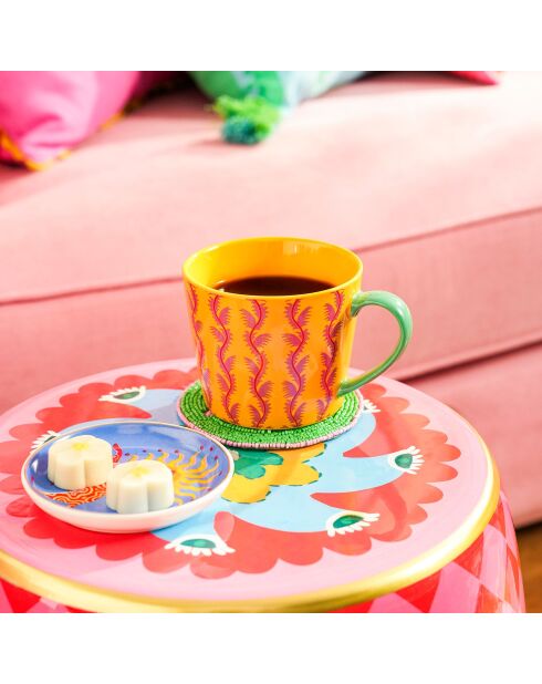 Tasse en porcelaine jaune - 360 ml