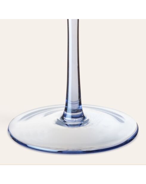 Coupe de champagne bleue - 365 ml