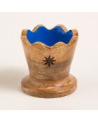 Bol d’apéritif bleu marine - 8 x 8 x 7.5 cm