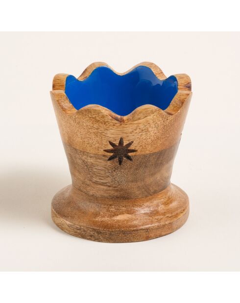 Bol d’apéritif bleu marine - 8 x 8 x 7.5 cm