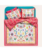 Set copripiumino king satin multicolor - 240x220 cm