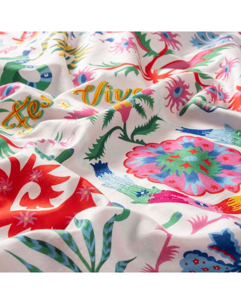 Set copripiumino king satin multicolor - 240x220 cm