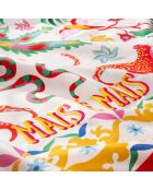 Set copripiumino king satin multicolor - 240x220 cm