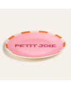 Assiette Petit Joie rose - 15 x 15 cm