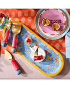 Assiette Petit Joie rose - 15 x 15 cm
