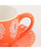 Ensemble de tasses à café 2 pièces Flanerie orange - 90 ml