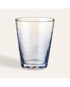 Verre à eau bleu - 300 ml