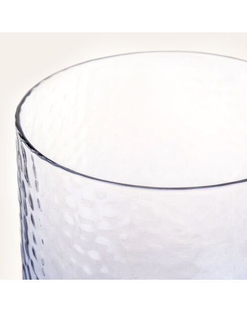 Verre à eau bleu - 300 ml