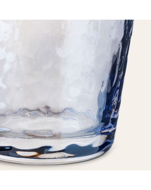 Verre à eau bleu - 300 ml