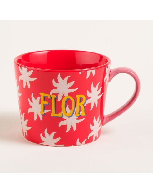 Tasse Flor rouge - 360 ml
