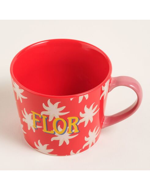 Tasse Flor rouge - 360 ml