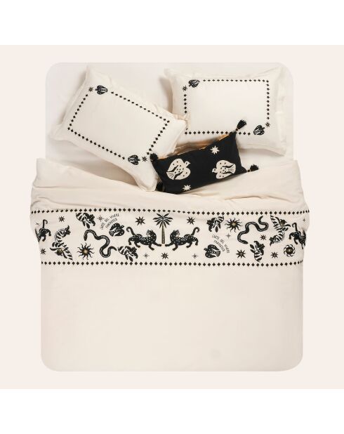 Set copripiumino Tencel King Kadmos ecru - 240 x 220 cm
