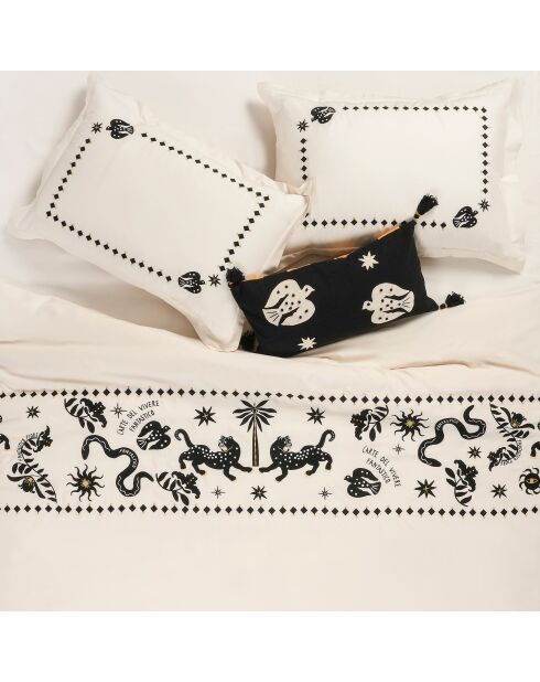 Set copripiumino Tencel King Kadmos ecru - 240 x 220 cm