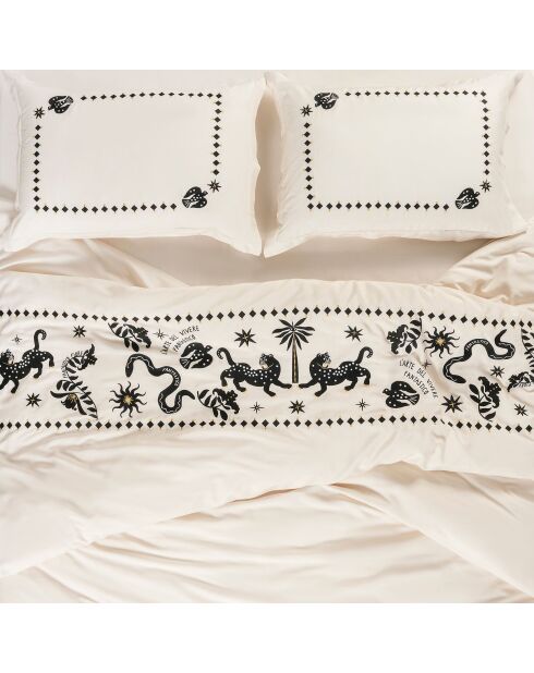 Set copripiumino Tencel King Kadmos ecru - 240 x 220 cm