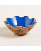 Bol bleu marine - 22 x 22 x 9 cm