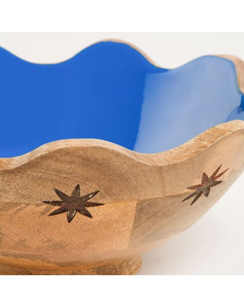 Bol bleu marine - 22 x 22 x 9 cm