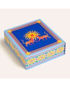 Ensemble de tasses 4 pièces à café Luohu bleu - 90 ml