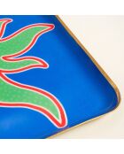 Plateau Vita Mia bleu - 25 x 25 cm