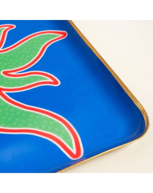 Vita Mia blaues Tablett - 25 x 25 cm