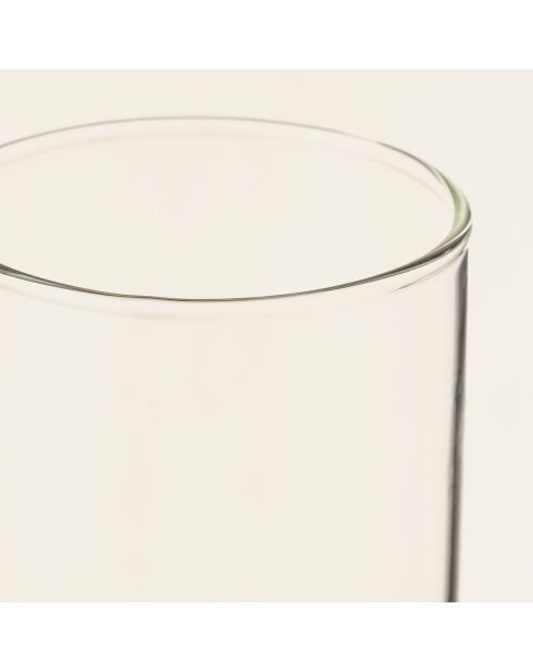 Coupe de champagne claire et dorée - 240 ml