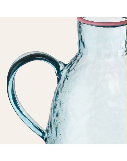 Vase multicolore - 10.5 x 6.5 x 15.5 cm