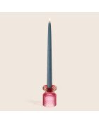 Bougeoir multicolore - 6 x 6 x 8.5 cm