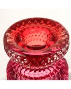 Bougeoir multicolore - 6 x 6 x 8.5 cm