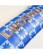 Coussin Lucemia bleu - 20 x 55 cm