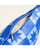 Coussin Lucemia bleu - 20 x 55 cm