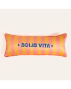 Cuscino Solis Vita giallo salmone - 20 x 55 cm
